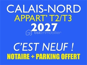 t2 à la vente -   62100  CALAIS, surface 50 m2 vente t2 - UBI483232367